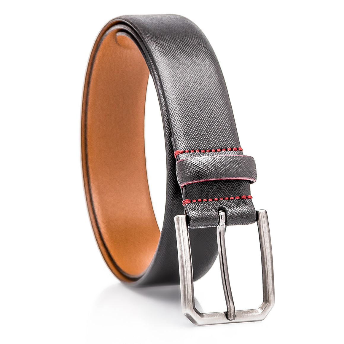 MEN’S LEATHER DRESS BELTS - MADE IN ITALY